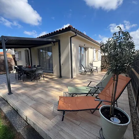 Maison Neuve Classement 3 Etoiles Avec Acces Prive Piste Cyclable, 6 Personnes Mimizan-Plage
