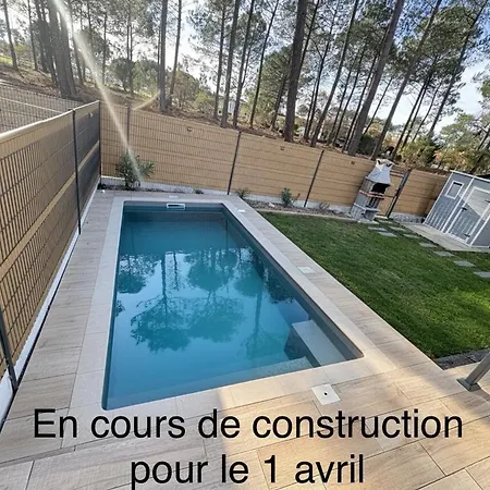 Maison Neuve Classement 3 étoiles Avec Accès Privé Piste Cyclable, 6 Personnes Hébergement de vacances Mimizan